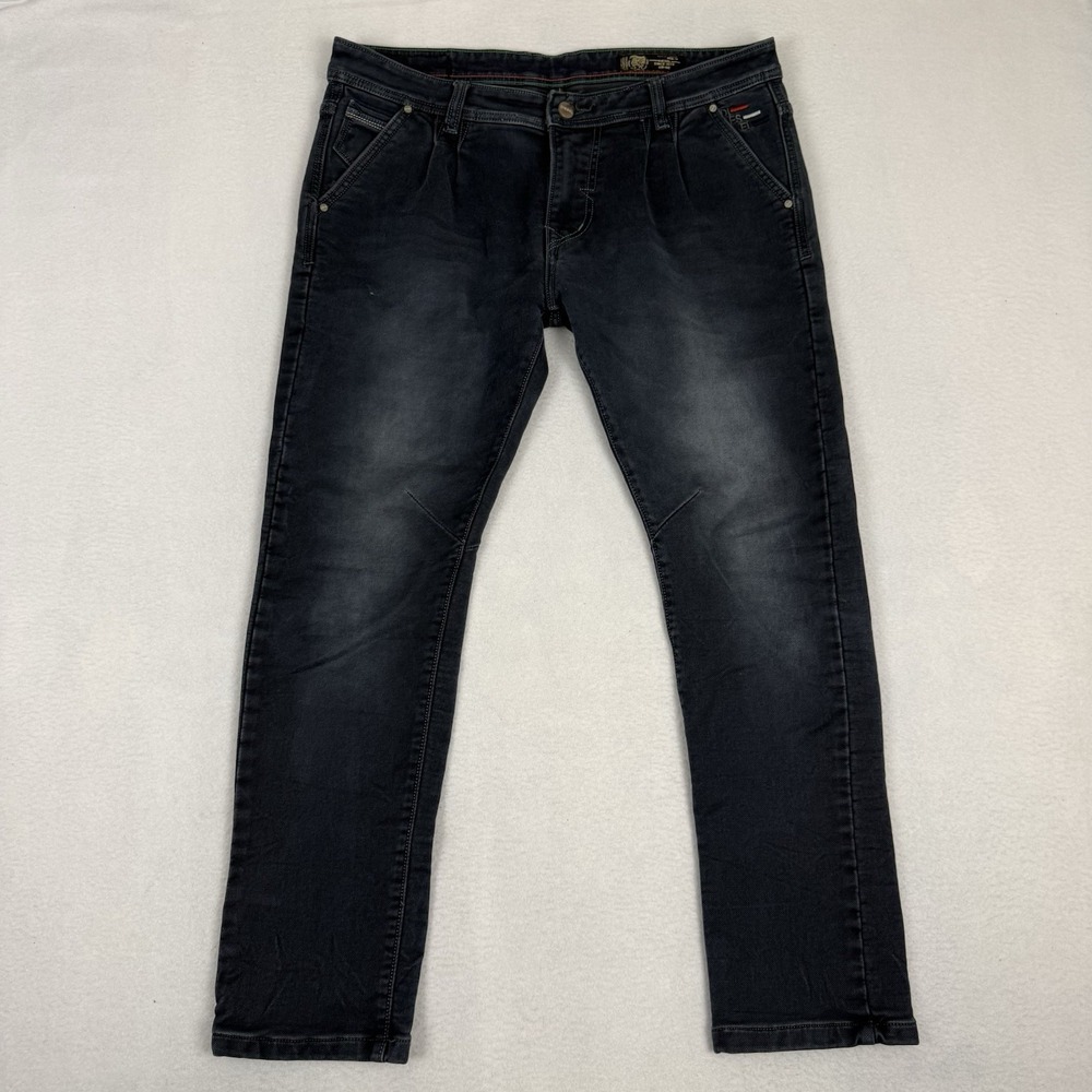 Diesel Thommer CB-NE JoggJeans Mens 36x30 Slim Tapered Dark Grey Sweat Jeans